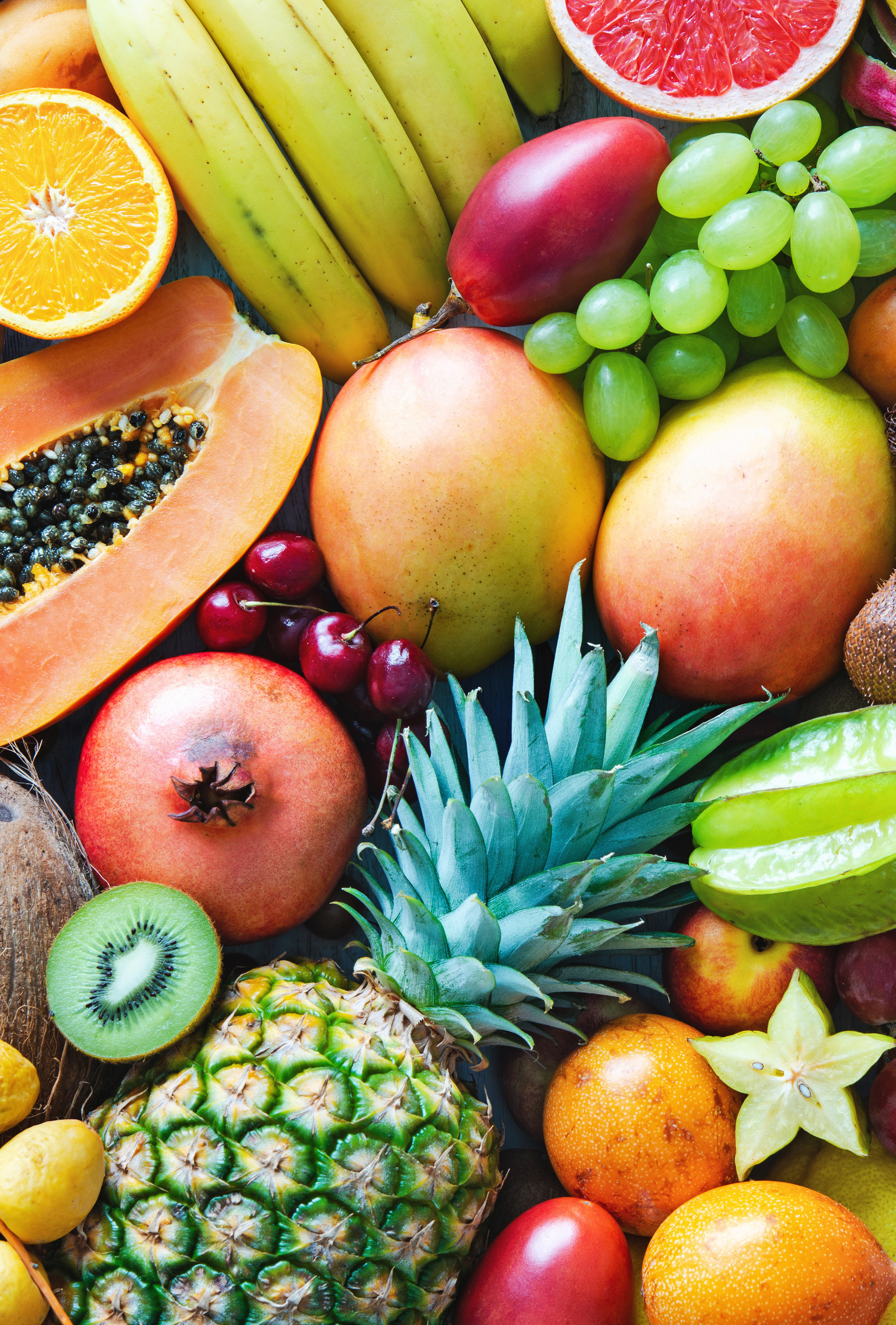 Tropical fruits used for premium onboard provisioning in Panama